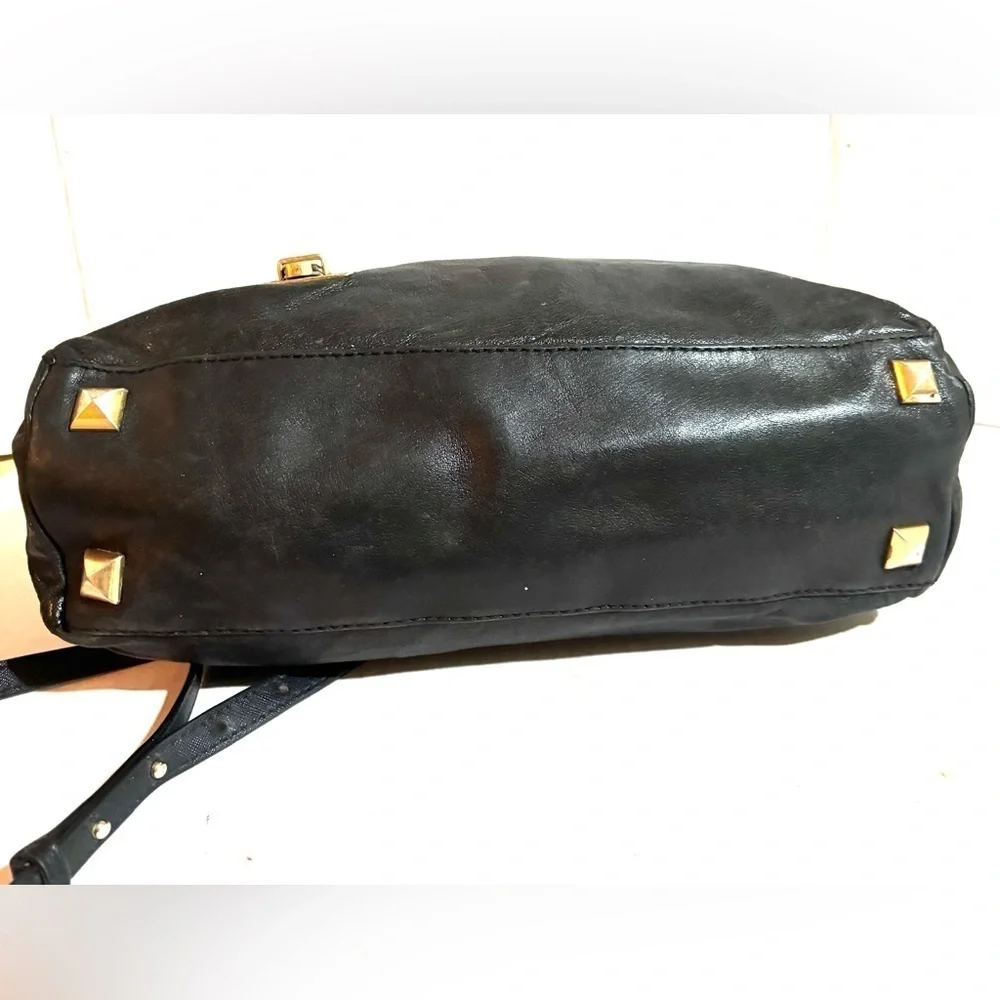 Michael kors Black Leather Handbag